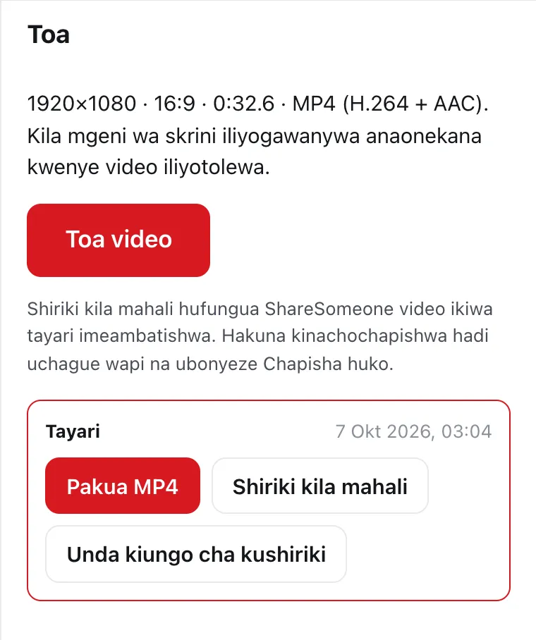Paneli ya Toa ya DailyCut yenye MP4 iliyokamilika, tayari kupakuliwa au kushirikiwa